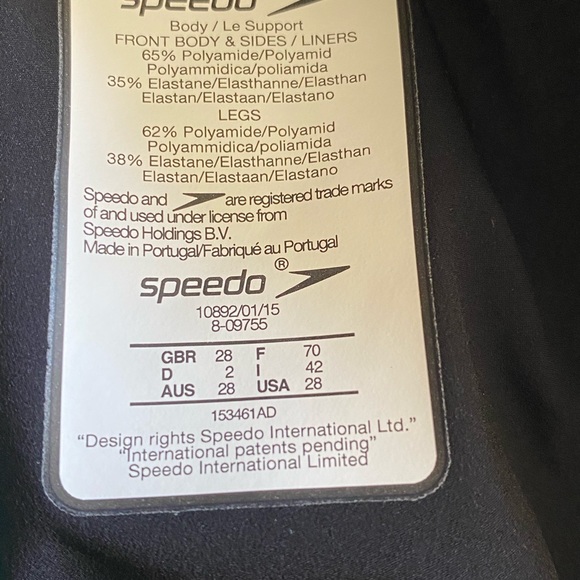 🆕 Speedo Fastskin NWOT LZR Racer X Regular Waist Male Jammer. Sz. 28. #0156 - Picture 8 of 11